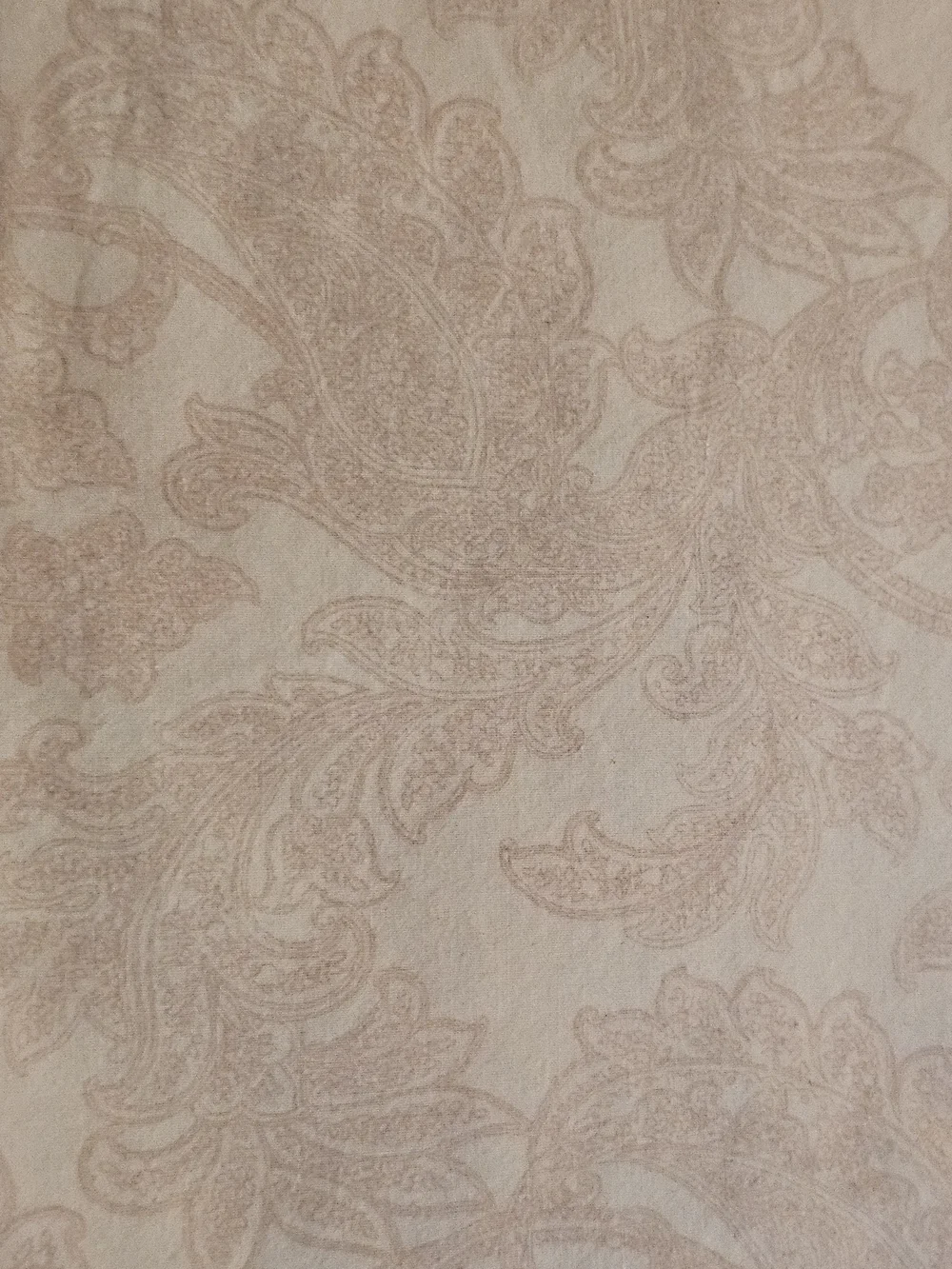 Ralph Lauren Pale Pink Damask Flat Sheet - Full Size